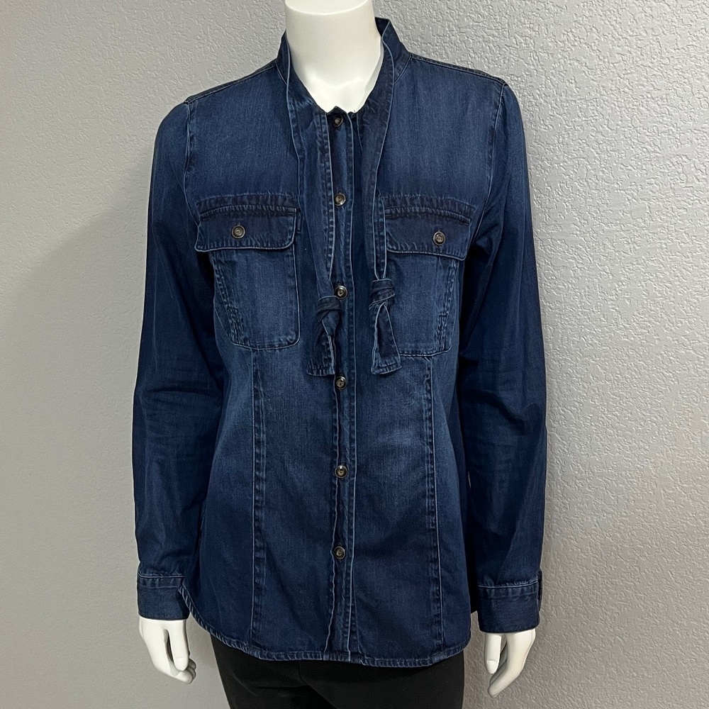 Cabi Denim Shacket/Shirt